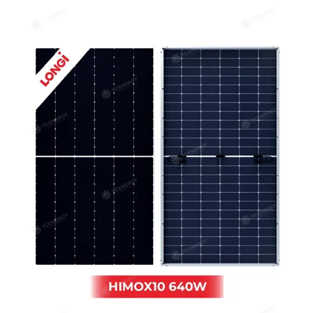 Tấm pin năng lượng mặt trời LONGI HIMO X10 640 2 kính