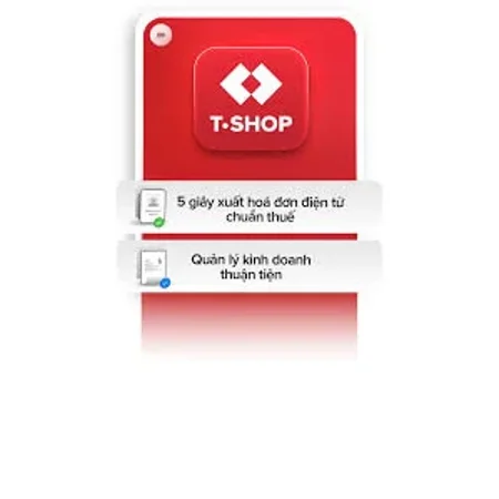 Phần mềm bán hàng T-shop, thanh toán không dùng tiền mặt POS, QR